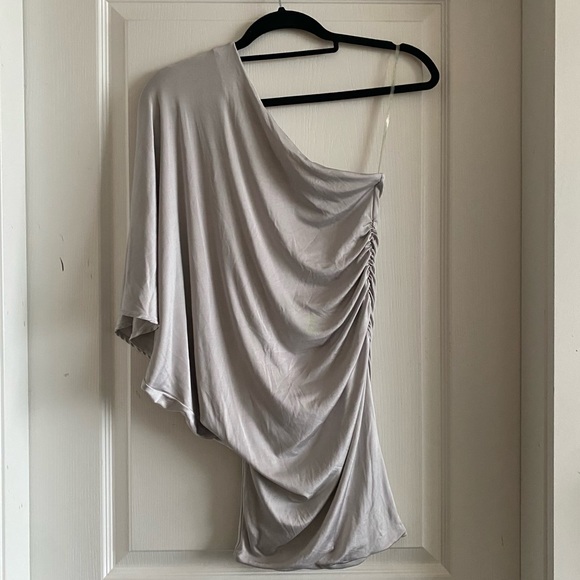 Marciano Guess One Shoulder Top / Silver XS - Picture 1 of 2